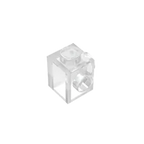 Gobricks GDS-1046 Modified Brick 1 x 1 with Studs on 2 Sides | Building Block for DIY