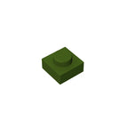 Gobricks GDS-501 Plate 1 x 1 | Compatible Building Blocks for DIY