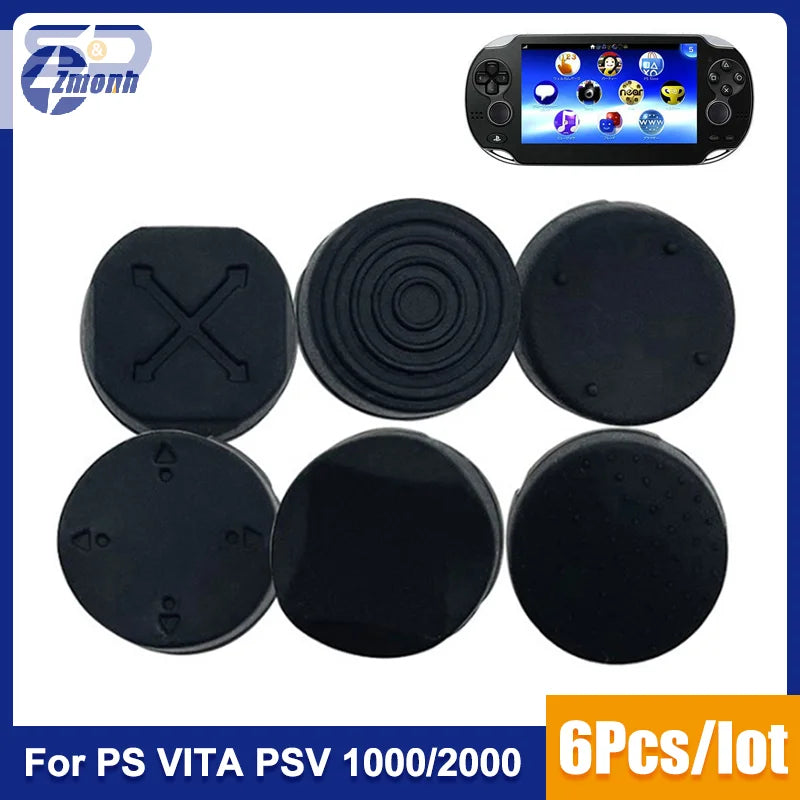 Silicone Thumbstick Caps for PS Vita 1000/2000 | Protective Cover Set