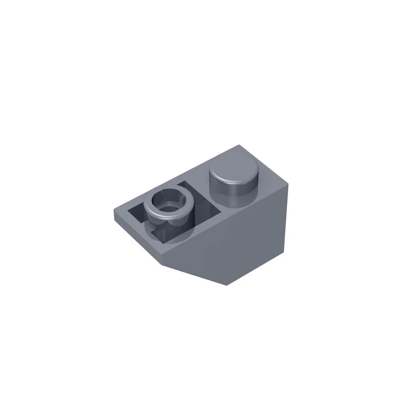 Gobricks GDS-597 Slope, Inverted 45 2x1 | Compatible Building Block for DIY