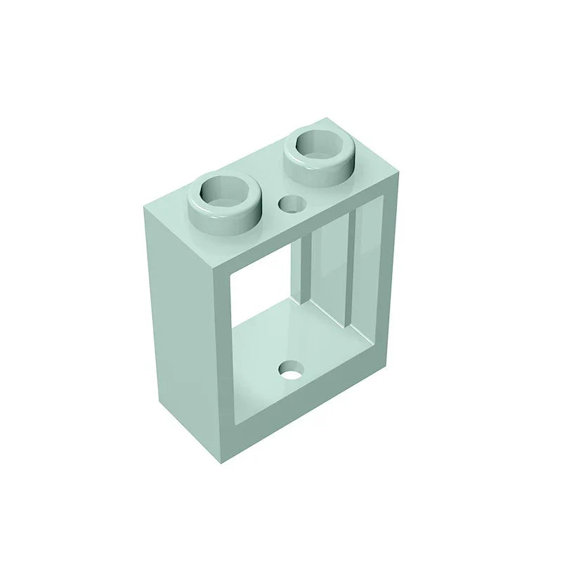 Gobricks GDS-783 Frame 1x2x2 Window | Compatible Building Block for DIY Projects