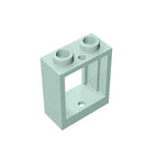 Gobricks GDS-783 Frame 1x2x2 Window | Compatible Building Block for DIY Projects