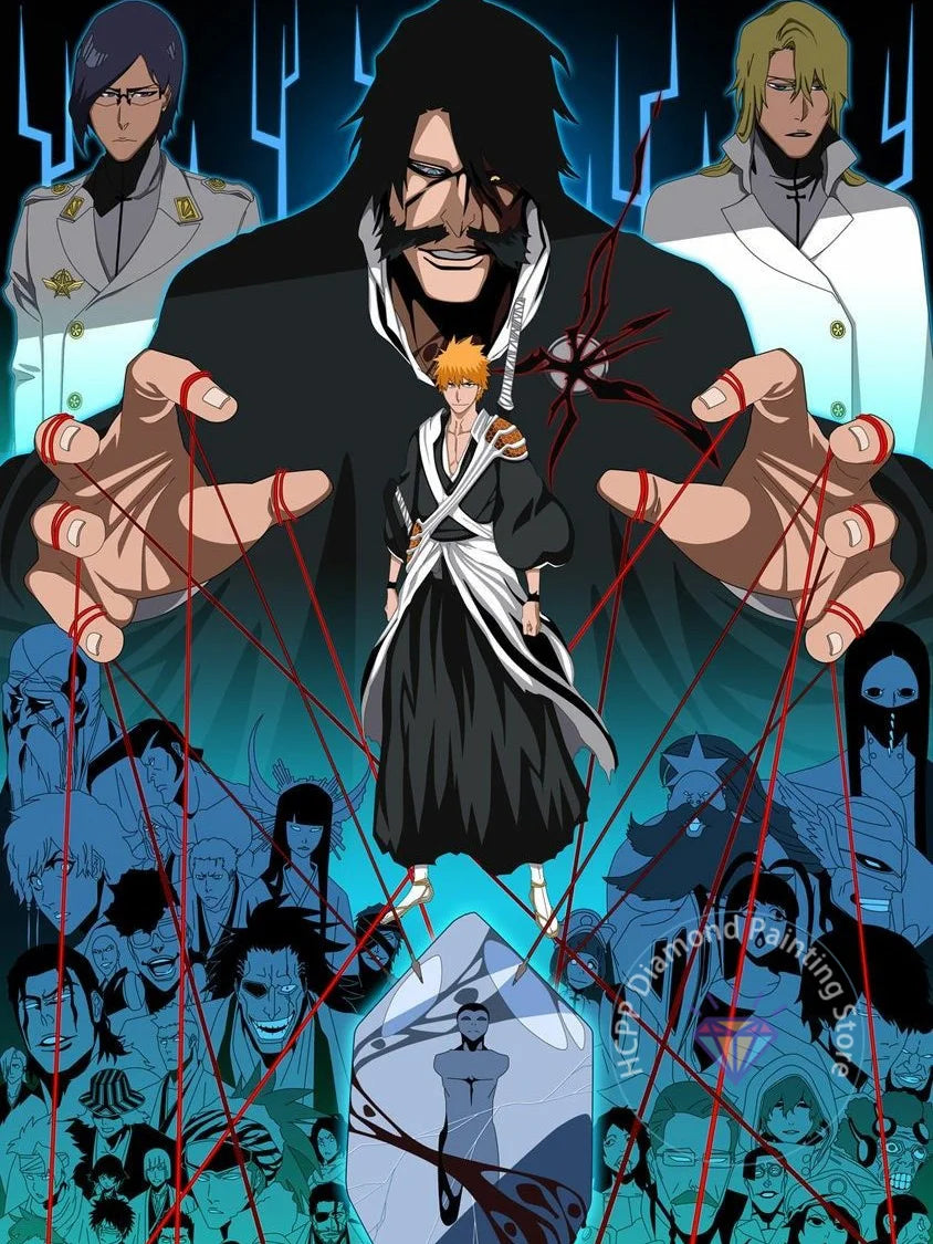 Anime Bleach Diamond Painting Kit 5D DIY Diamond Embroidery Handmade Art Children's Exquisite Gift Crafts Home Decoration