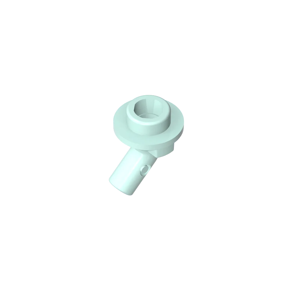 Gobricks GDS-2192 Bar, Angled with Stud on End | Compatible with Lego 65578 Technical Building Block