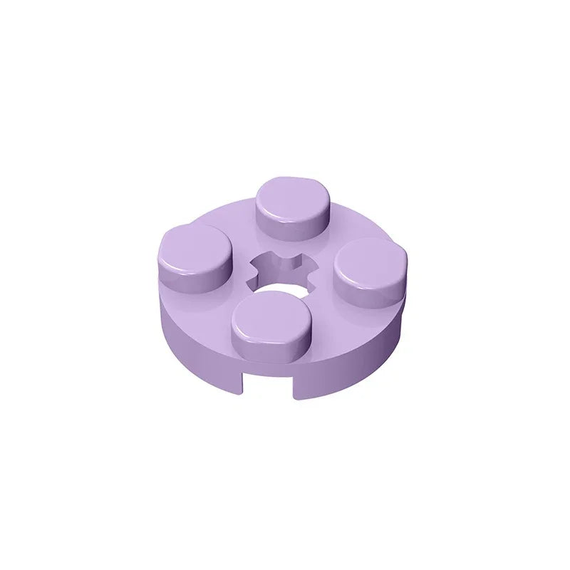 Gobricks GDS-609 PLATE 2X2 ROUND | Compatible Building Blocks for DIY Educational Models