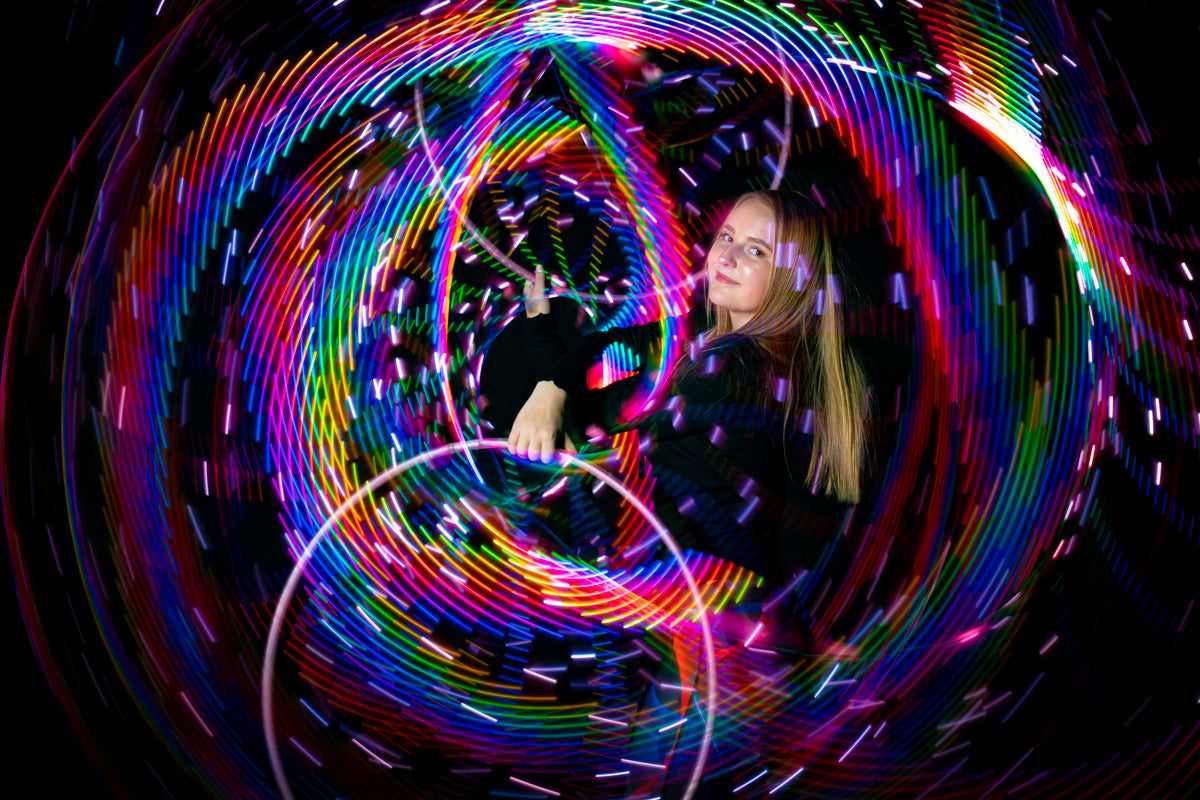 Ready To Ship Atomic V LED Hoops