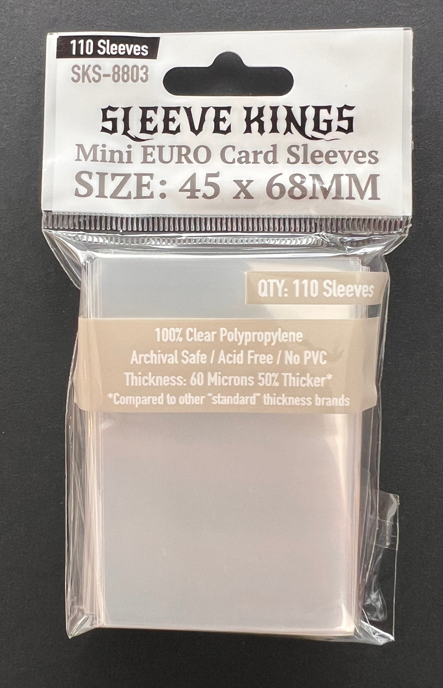 "Endless Winter: Paleoamericans" Compatible Card Sleeve Bundle (8803 x 1 + 8809 x 2)