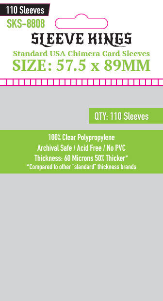 "Kingdom Death Gambler's Chest" Compatible Sleeve Bundle (8801 X 1, 8805 X 3, 8808 X 6, 8831 X 1, 8833 X 1, 8848 X 2)