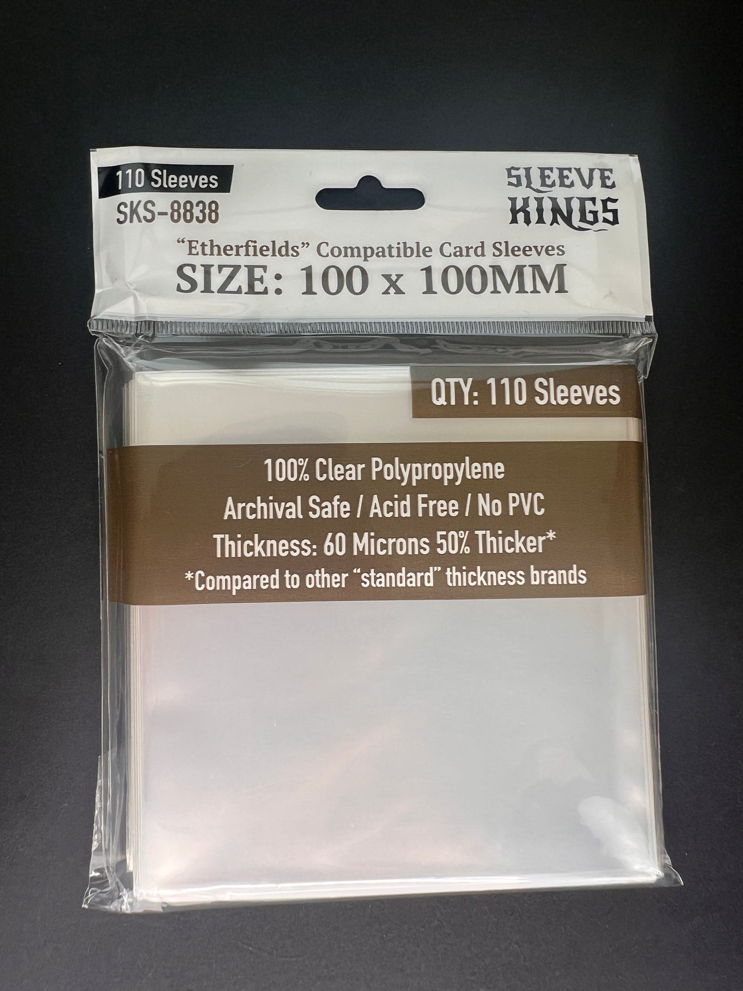 "Gloomhaven + Forgotten Circles + Solo" Compatible Card Sleeve Bundle (8803 X 10 + 8810 X 8 + 8838 X 1)