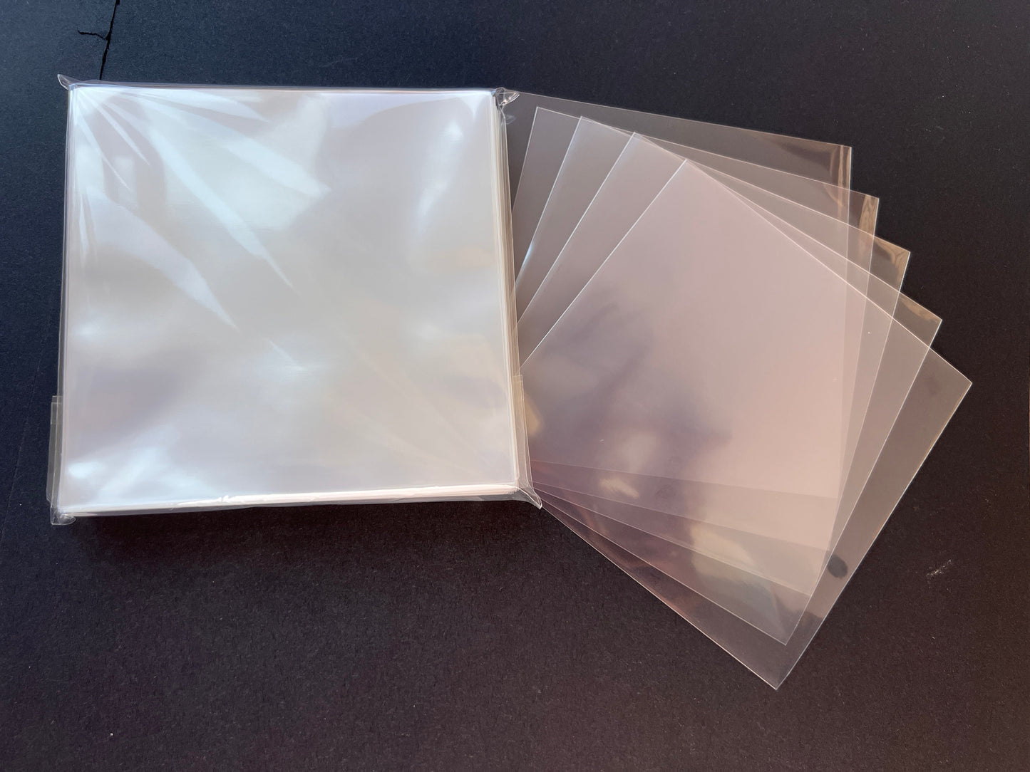"Unsettled" Compatible Sleeves (110x110 MM) 110 Pack, 60 Microns, SKS-8843