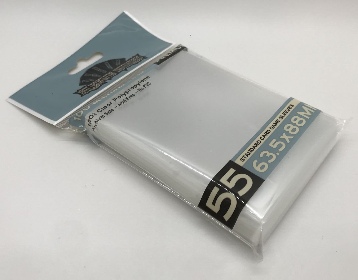 Premium Standard Card Game Sleeves (63.5x88mm) 55 Pack, 100 Micron, SKS-9905