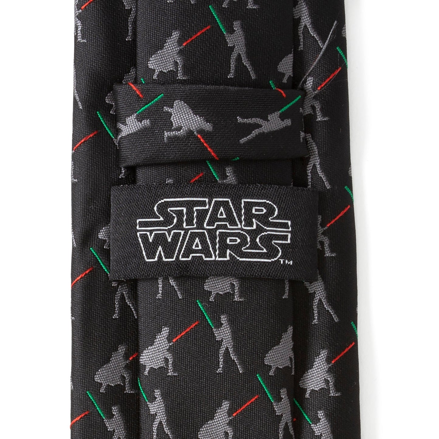 Star Wars Darth Vader and Luke Skywalker LIGHTSABER Battle Black Tie