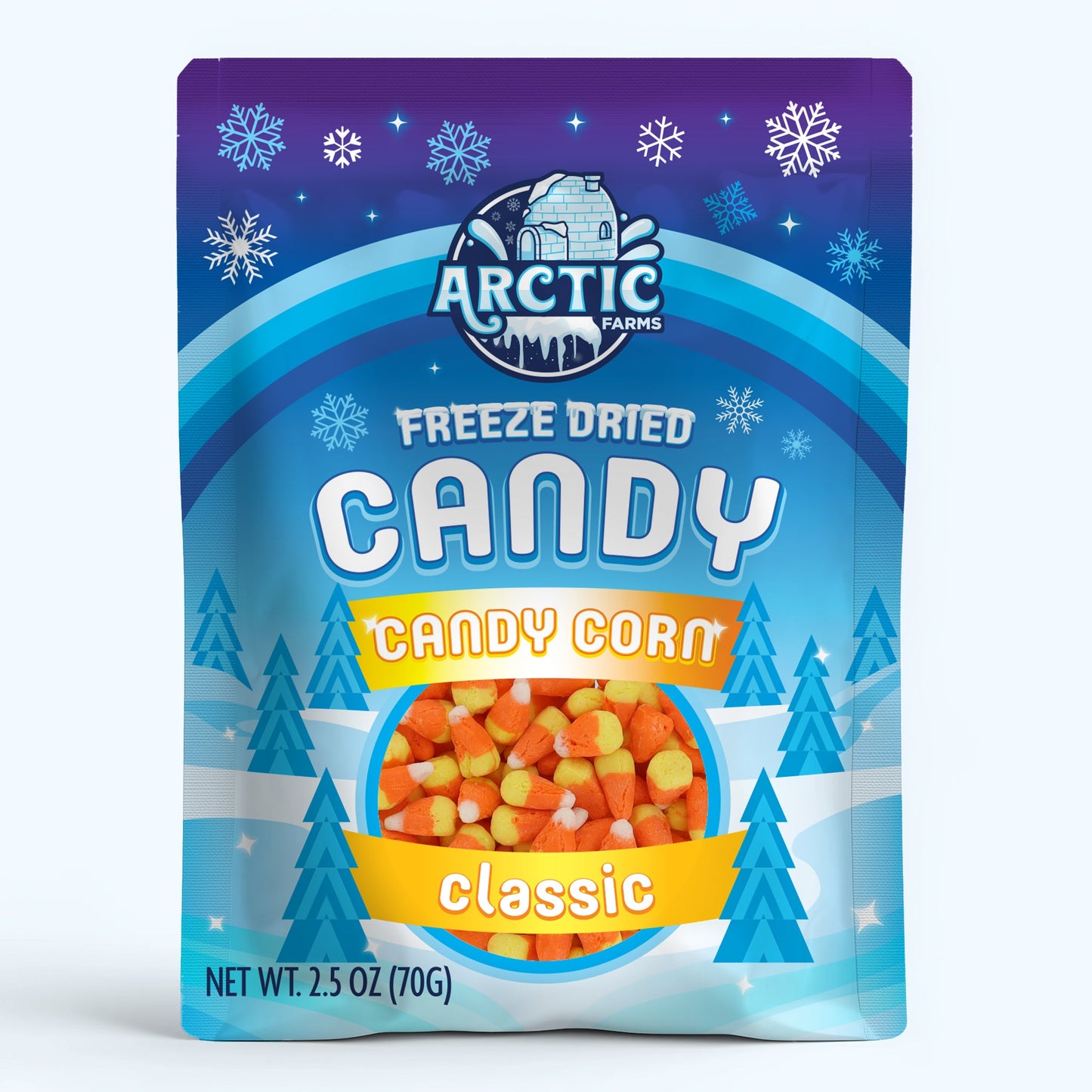 Freeze Dried Candy Corn Halloween Edition