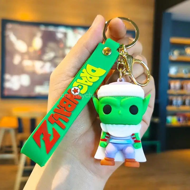 Dragon Ball Z Key Chains Anime Series Car Pendant Keyring Kids Accessories Gifts