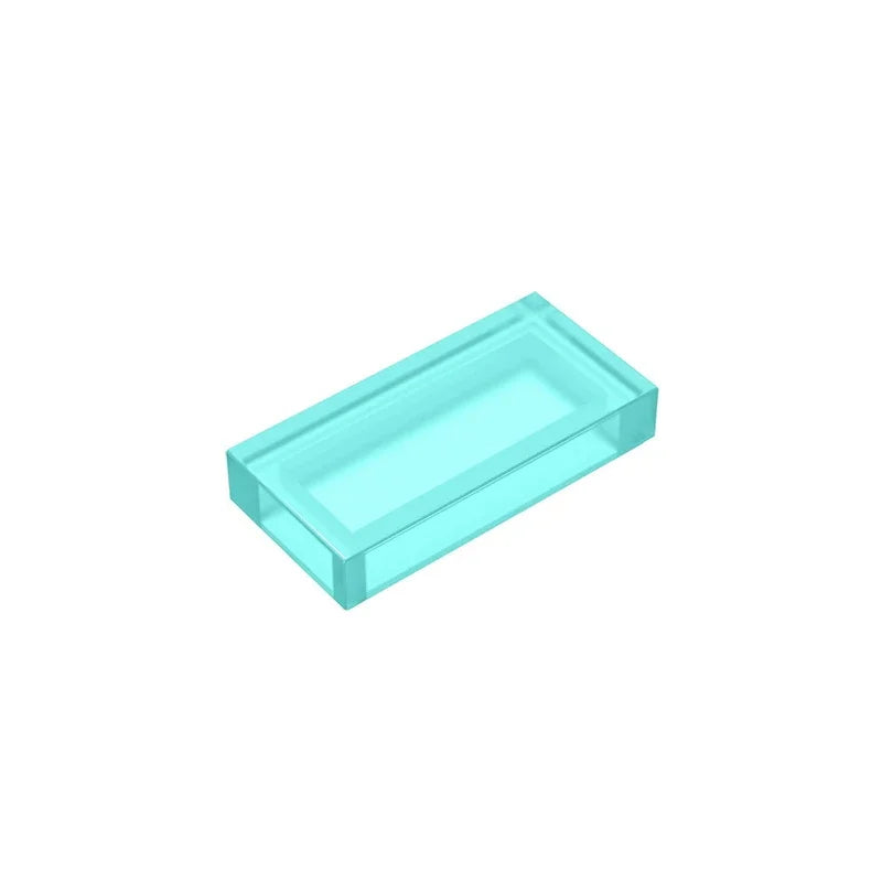 Gobricks GDS-566 Tile 1 x 2 with Groove | Compatible Building Block