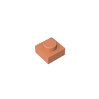 Gobricks GDS-501 Plate 1 x 1 | Compatible Building Blocks for DIY