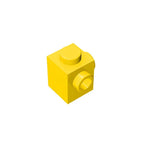 Gobricks GDS-1046 Modified Brick 1 x 1 with Studs on 2 Sides | Building Block for DIY