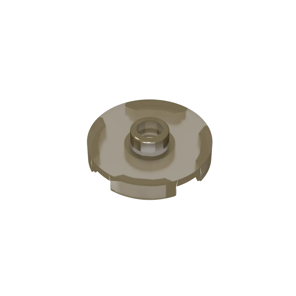 Gobricks GDS-1041 Tile Round 2x2 with Open Stud | Compatible Building Block for DIY Educational Kits