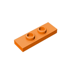 Gobricks GDS-1504 Plate, Modified 1 x 3 with 2 Studs (Double Jumper) | Compatible Building Block Piece