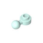 Gobricks GDS-1500 Hinged Plate 1x1 with Ball Head | Compatible Building Brick