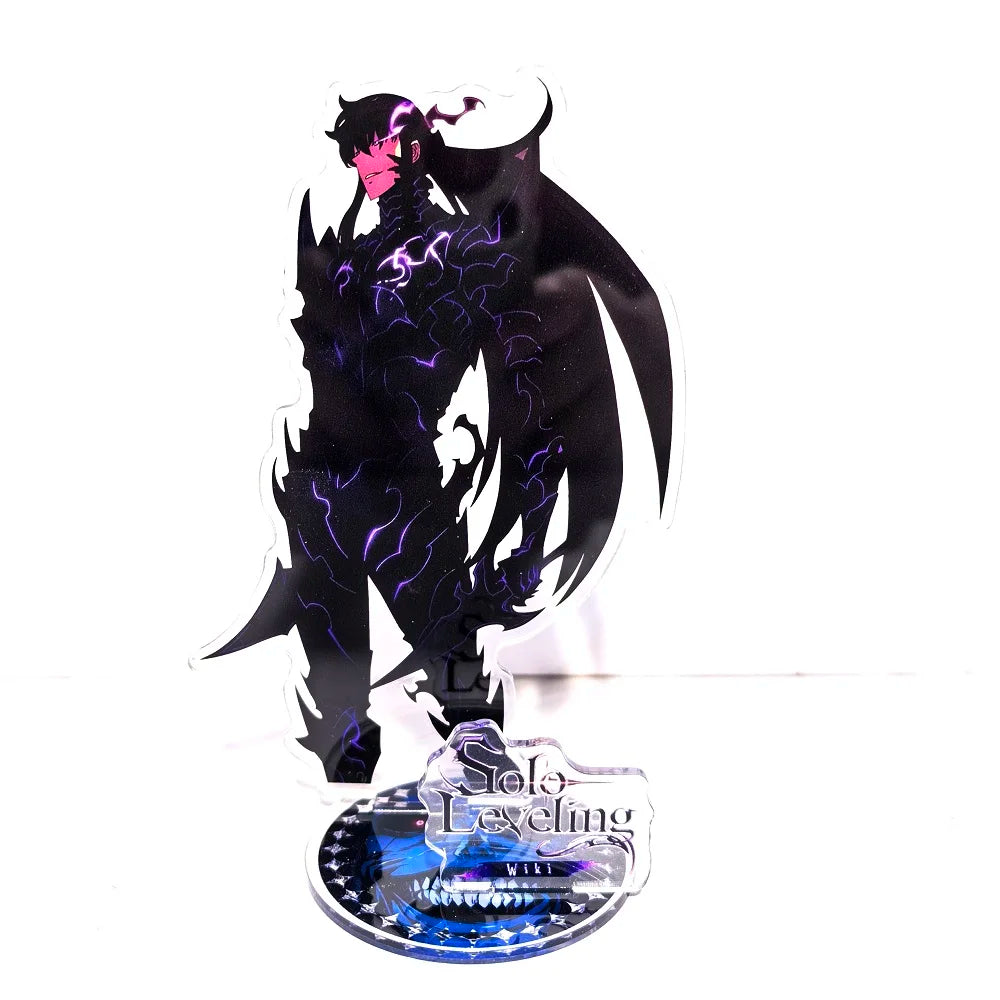 Solo Leveling Acrylic Stand, Acrylic Anime Manwha Figures and Figurines Statue 15 CM