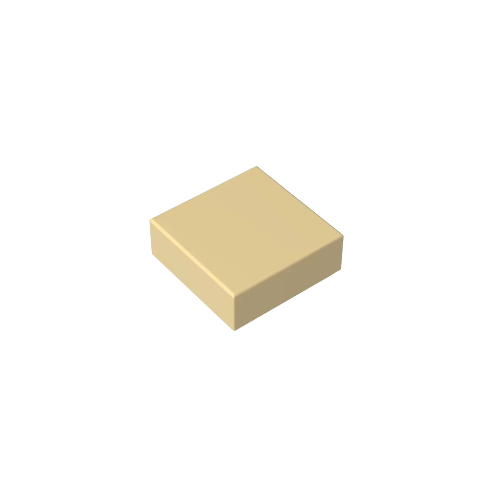 Gobricks GDS-613 Tile 1 x 1 | Compatible Building Block for DIY