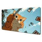 Cut cat Mouse Pad The Magic Gathering Playmat Mousepad for MTG TCG Office Desk Mat for Work Game Mini PC Laptop Cute Rug Carpet