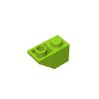 Gobricks GDS-597 Slope, Inverted 45 2x1 | Compatible Building Block for DIY