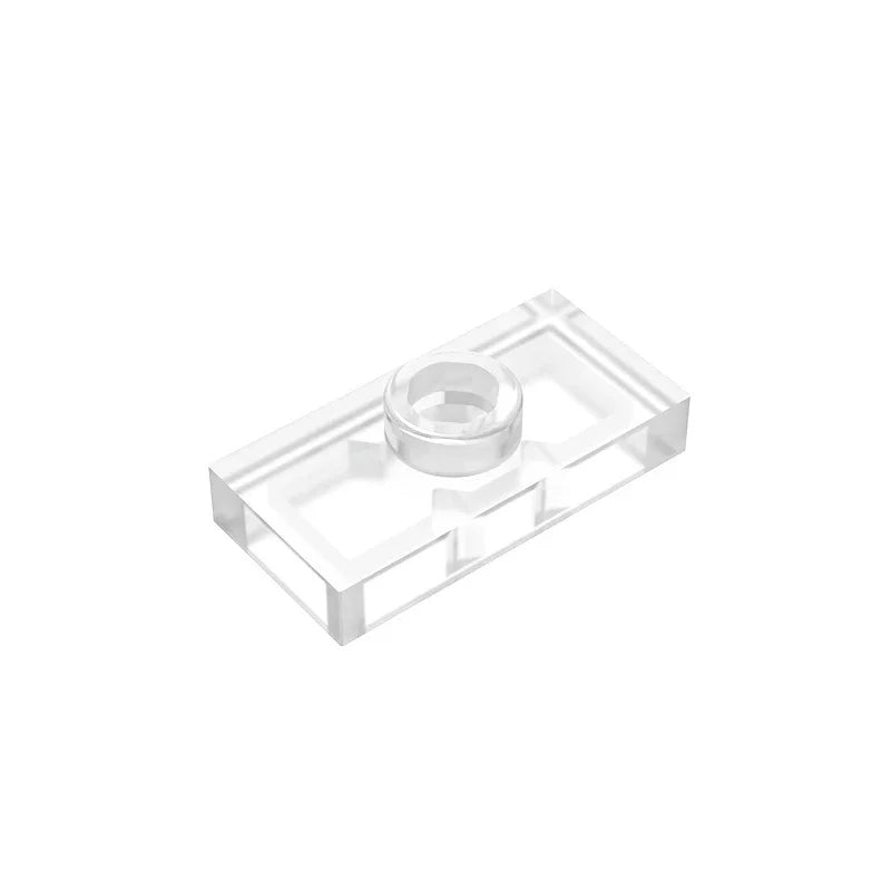 Gobricks PLATE 1X2 W. 1 KNOB | Modified Building Block Compatible with Lego 15573