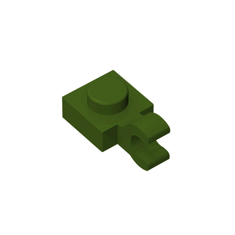 Gobricks GDS-813 1x1 Plate with Vertical Holder | Compatible with Lego 6019 and 61252