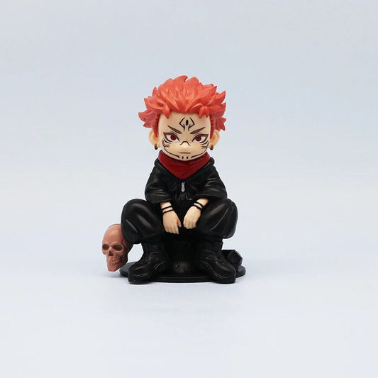 Sakuna Chibi Mini Anime Figure, Jujutsu Kaisen JJK Figurine Anime Gifts 12cm/5in