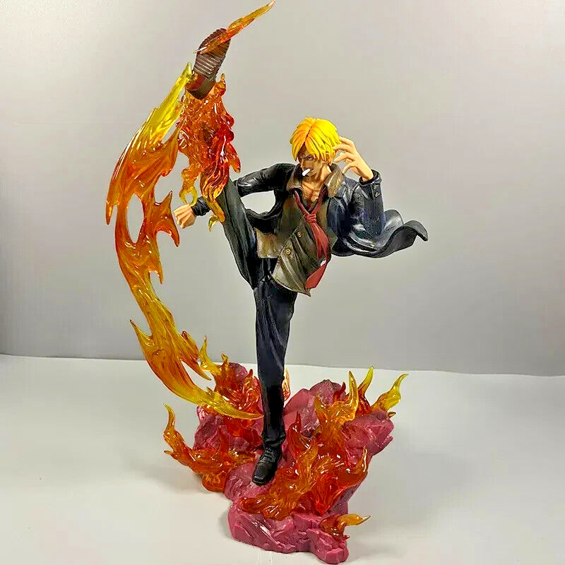 Sanji Vinsmoke One Piece Figure, Anime Figurines Diable Jambe Black Foot Black Leg
