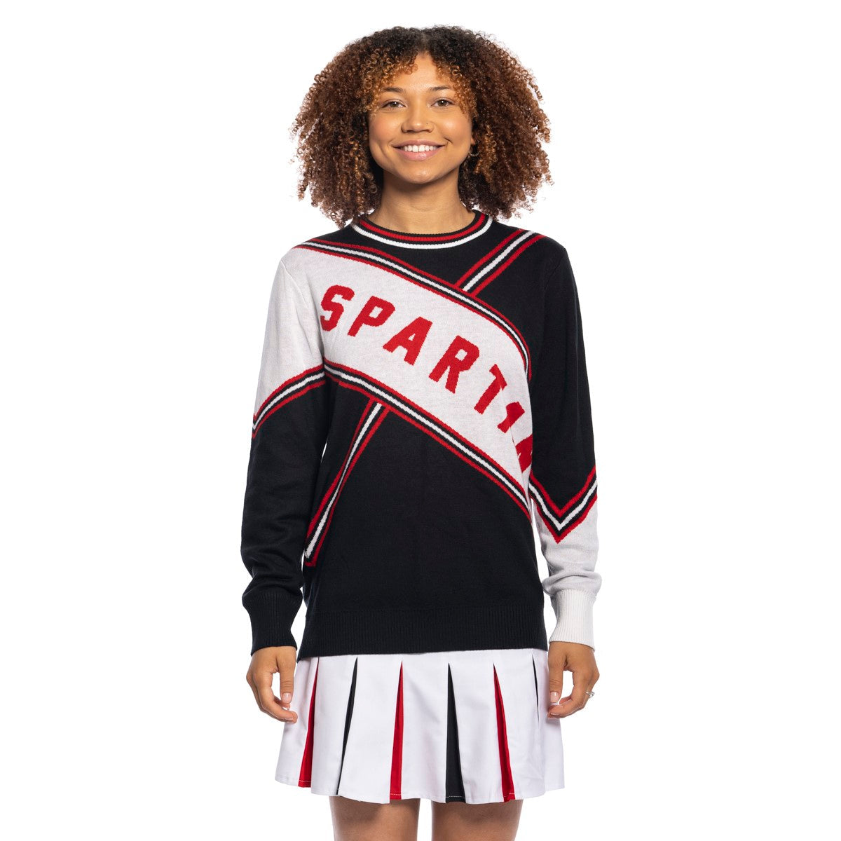 Cheerleader Halloween Costume for Mens and Womens Adult Unisex Varsity High School Cosplay