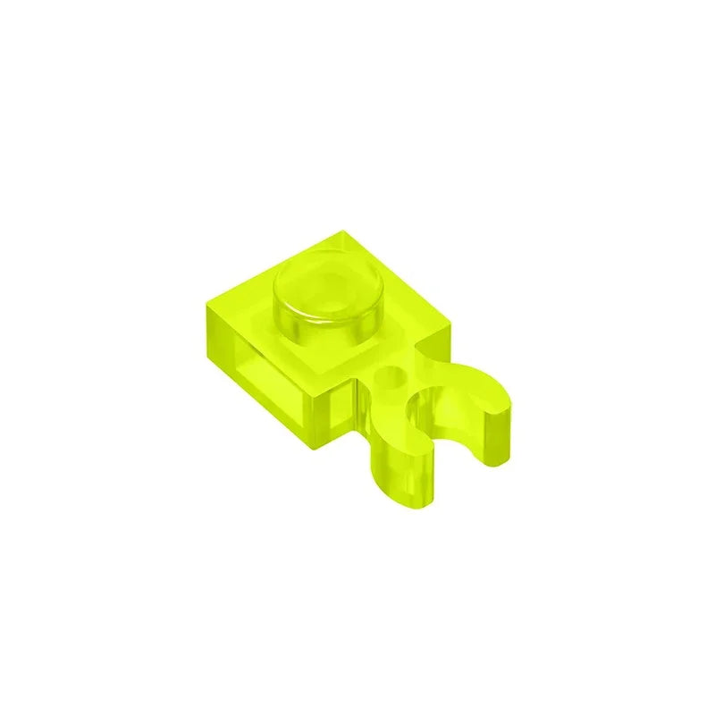 Gobrick GDS-814 PLATE 1X1 W. HOLDER | Building Block for DIY Creations