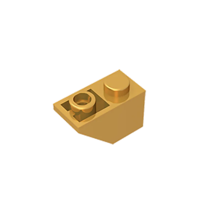 Gobricks GDS-597 Slope, Inverted 45 2x1 | Compatible Building Block for DIY