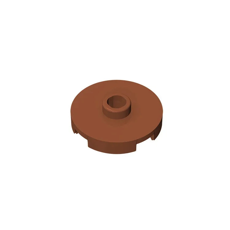 Gobricks GDS-1041 Tile Round 2x2 with Open Stud | Compatible Building Block for DIY Educational Kits