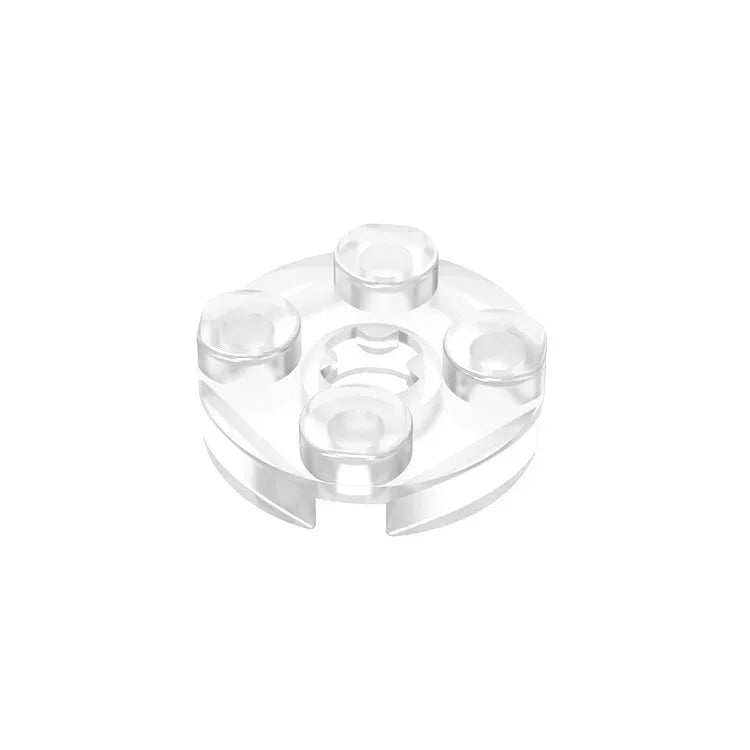 Gobricks GDS-609 PLATE 2X2 ROUND | Compatible Building Blocks for DIY Educational Models