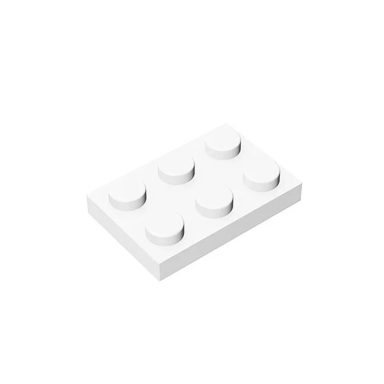Gobricks GDS-510 Plate 2 x 3 | Compatible Building Block for DIY Projects