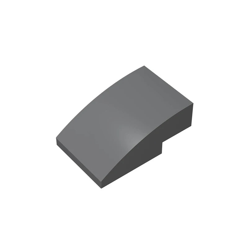 Gobricks GDS-1123 Slope, Curved 3 x 2 Building Block | Compatible with Lego 24309
