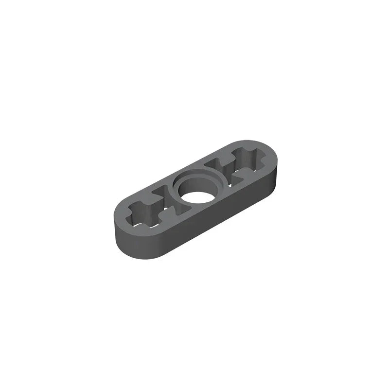 Gobricks GDS-689 Technical Liftarm Thin 1 x 3 | Building Block with Axle Holes Compatible with Lego 6632