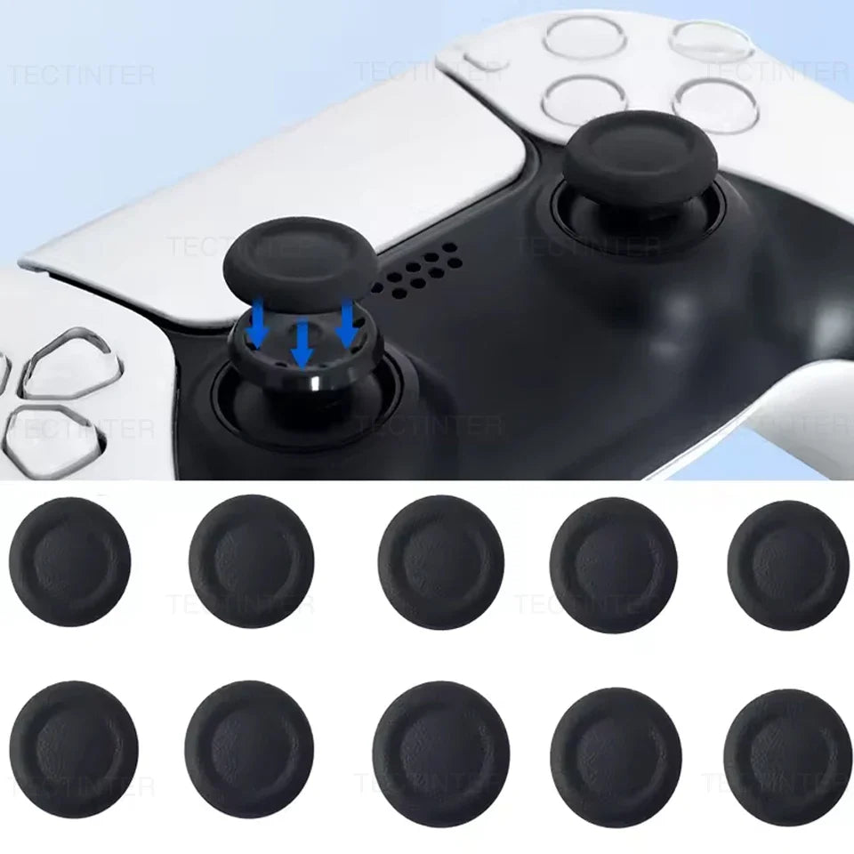 Plastic Non-slip Thumb Grip Caps | Wearproof Joystick Covers for PS4 PS5 Controller