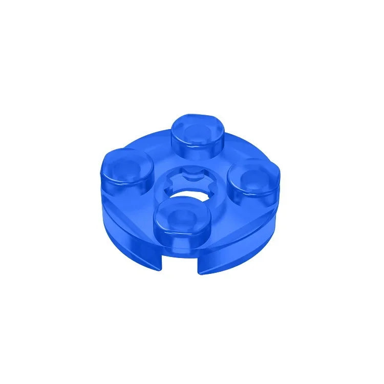 Gobricks GDS-609 PLATE 2X2 ROUND | Compatible Building Blocks for DIY Educational Models