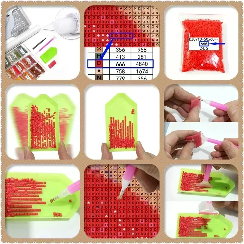 Anime Bleach Diamond Painting Kit 5D DIY Diamond Embroidery Handmade Art Children's Exquisite Gift Crafts Home Decoration