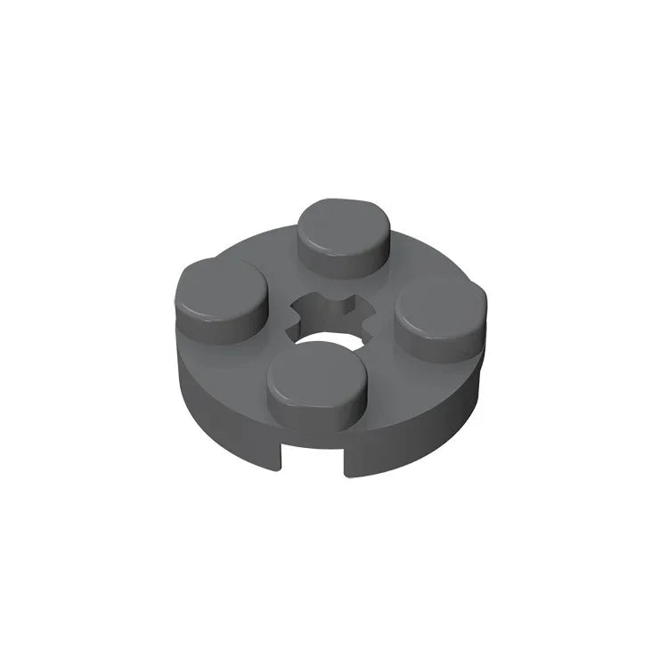 Gobricks GDS-609 PLATE 2X2 ROUND | Compatible Building Blocks for DIY Educational Models