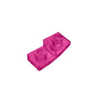 Gobricks GDS-795 Slope, Curved 2 x 1 Inverted | Compatible Building Block for DIY Projects