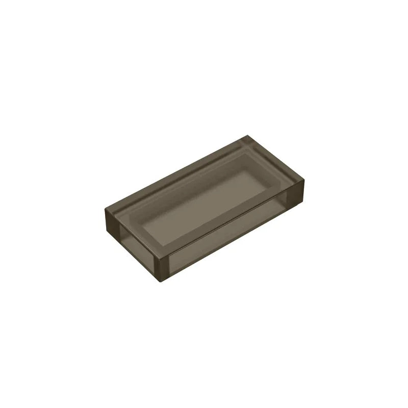 Gobricks GDS-566 Tile 1 x 2 with Groove | Compatible Building Block
