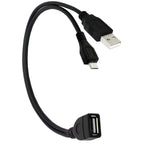 2-in-1 Micro USB to USB OTG Adapter with Power Cable | For Fire Stick, PlayStation Classic & More