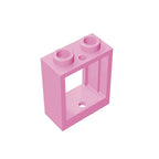 Gobricks GDS-783 Frame 1x2x2 Window | Compatible Building Block for DIY Projects