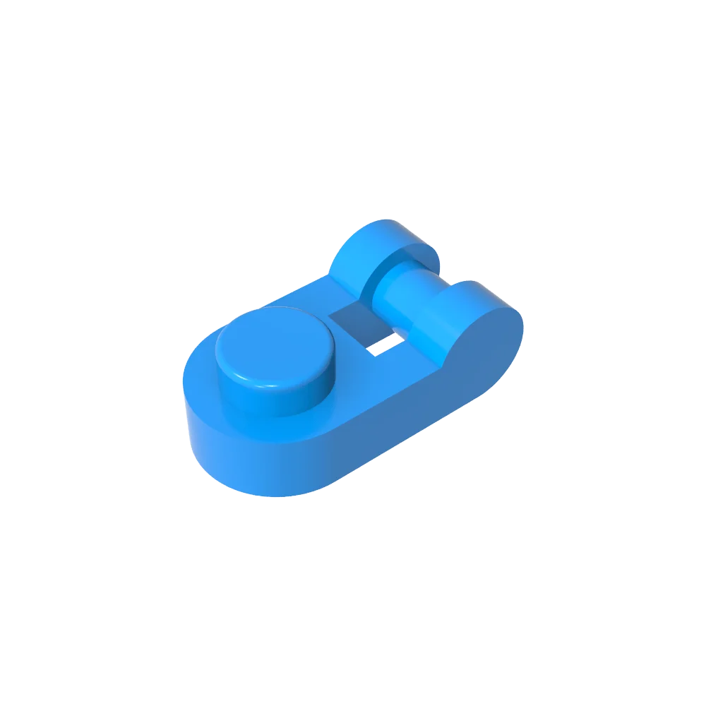 Gobricks GDS-1290 Plate Special 1 x 1 Rounded with Handle | Compatible Building Block for DIY