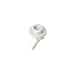Gobricks GDS-2192 Bar, Angled with Stud on End | Compatible with Lego 65578 Technical Building Block